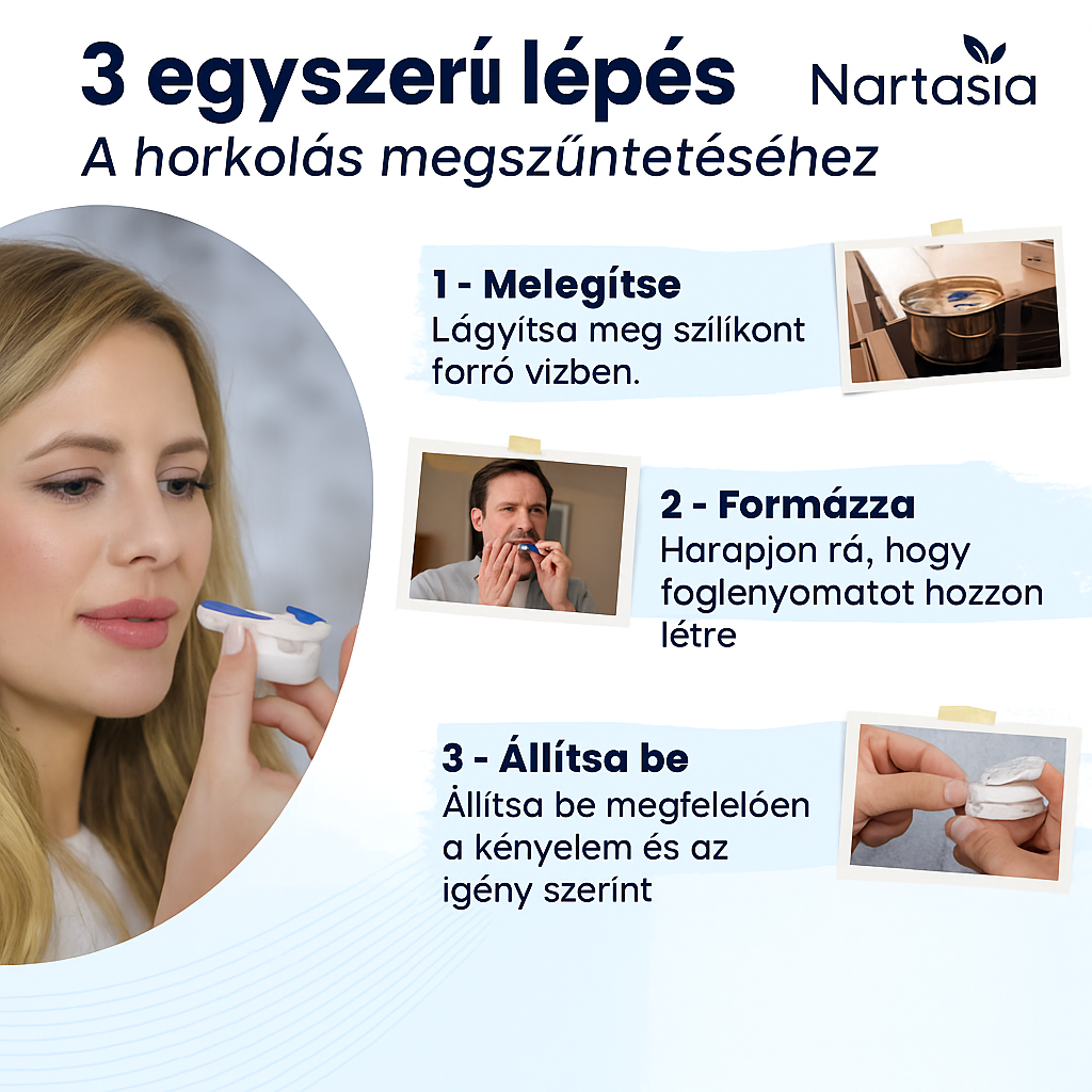 DormiZen® – Horkolásgátló állkapocssín