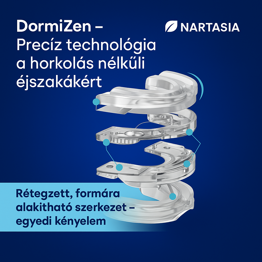 DormiZen® – Horkolásgátló állkapocssín
